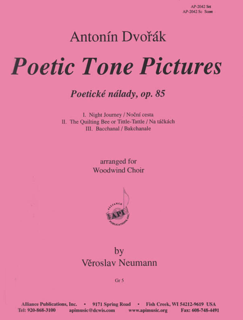 Poeticke Nalady/poetic Tone Pictures - Ww Chr